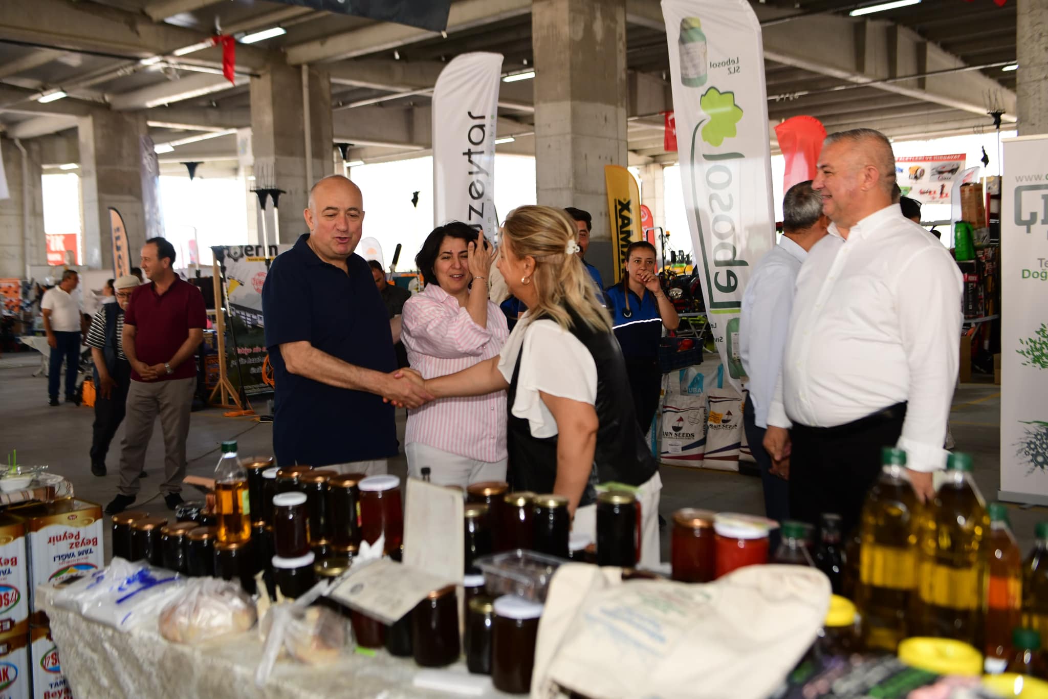 Geyikli Tarım ve Kırsal Yaşam Fuarı ziyaretçilerini ağırlıyor