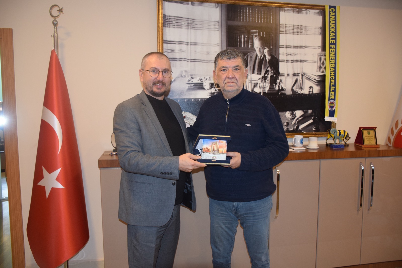 Altınok'tan İl Özel İdare'ye ziyaret