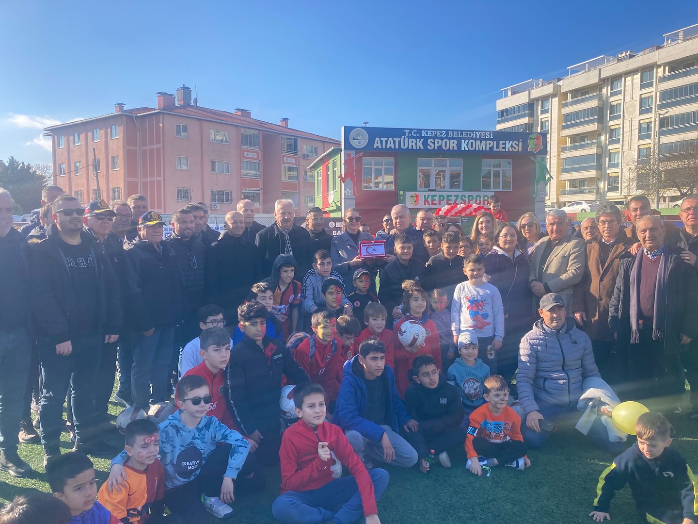 Kepez'de dostluk kazandı