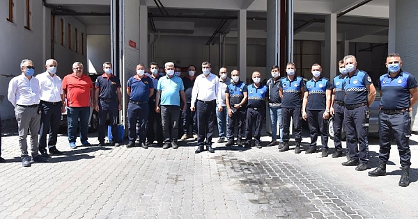 Çan Belediyesi&#039;nde bayramlaşma