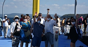 Gestaş'ın bu yılki ilk deniz otobüsü seferi gerçekleşti