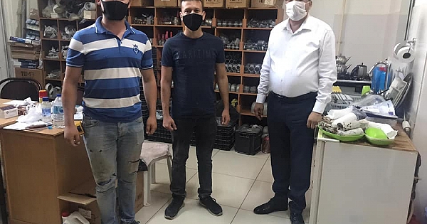 Başkan Öz, güne erken başladı !