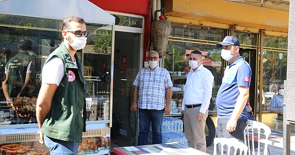 Bayramiç'te koronavirüs denetimleri !