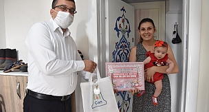 Çan Belediyesi'nden "Hoşgeldik bebek" projesi
