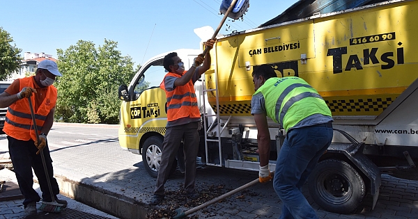 Çan Belediyesi'nden yağışlar için önlem