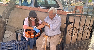 Bayramiç Belediyesi'nin "Ömre Vefa" projesi hızla devam ediyor