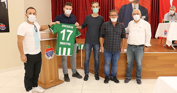 Meclise, Bayramiç Belediyespor'dan hediye forma