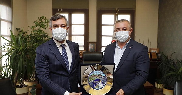 Mevlüt Oruçoğlu'ndan İlhan Ocaklı ziyareti