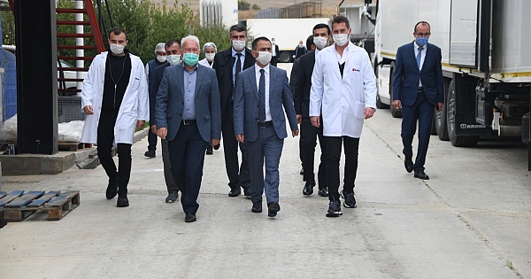 Vali Aktaş&#039;tan tarihi kaplıcalara inceleme