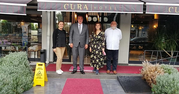 Yönetim Kurulu Başkanı Selçuk Semizoğlu'ndan Cura Hotel'e ziyaret