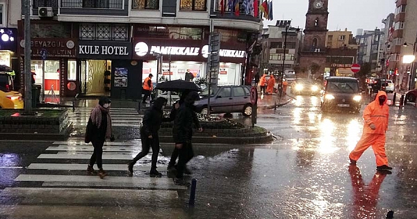 Çanakkale göle döndü