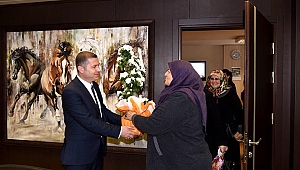 Çanlı kadınlardan Başkan Kuzu’ya teşekkür