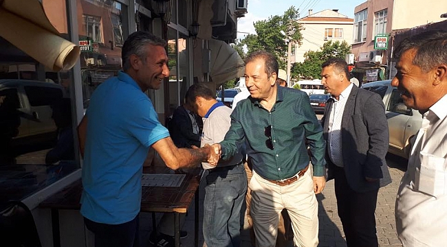 Soydan aday gibi çalışıyor