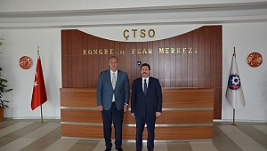 Tavlı’dan ÇTSO ziyareti