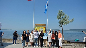 Barış Plajına Mavi Bayrak