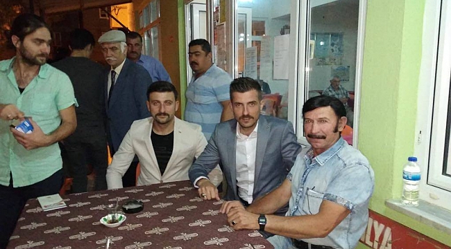 Başkan Ergin seçim turunda