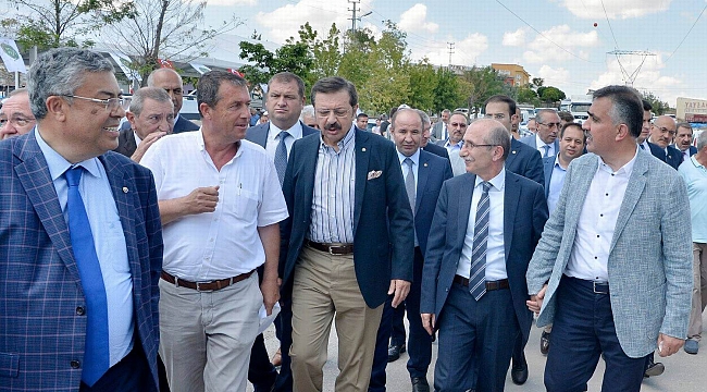 Başkan Üzen Hasat Bayramı&#039;nda