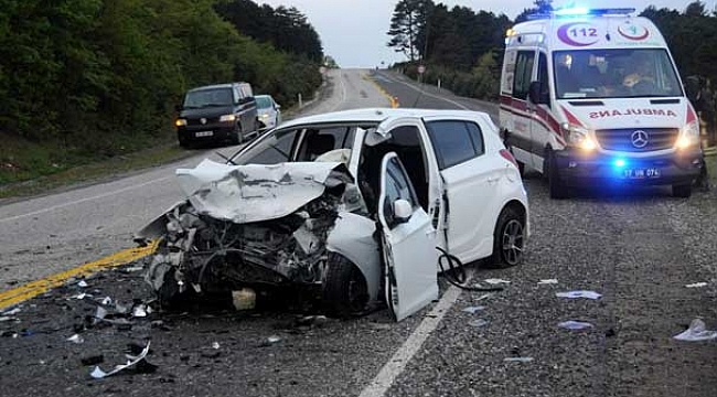 Çanakkale&#039;de bin 569 trafik kazası