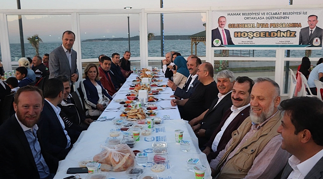 Kardeş belediyelerden iftar yemeği
