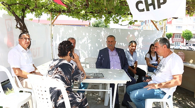 Kepez&#039;de seçim standı