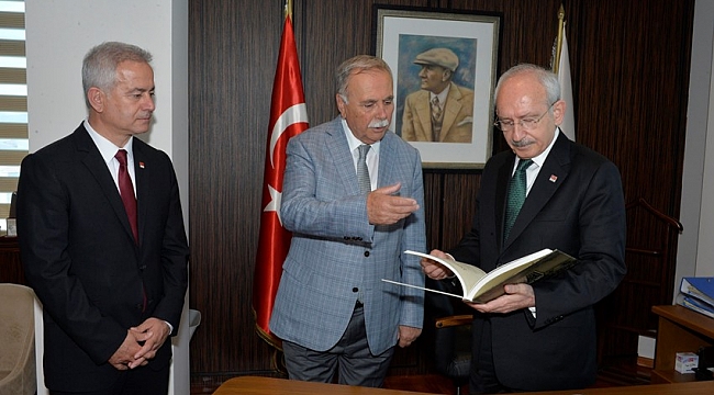 Kılıçdaroğlu&#039;ndan Başkan Gökhan&#039;a ziyaret…