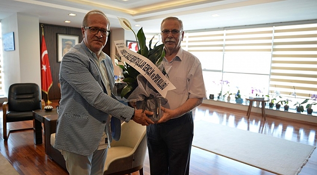 Başkan Gökhan’a ziyaretçi akını