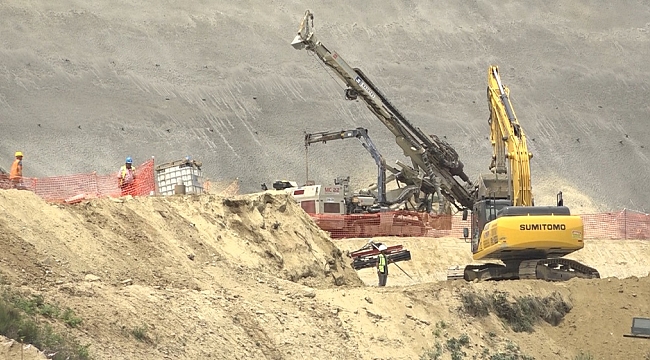 Dev projede çalışmalar hızlandı