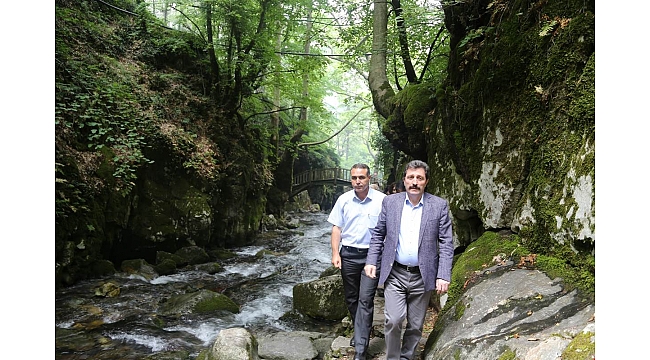 Vali Tavlı, Kaz Dağları’nı gezdi