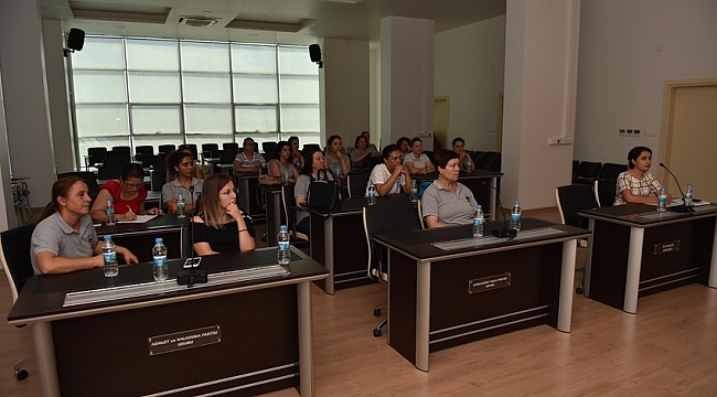 Eğitimler devam ediyor…