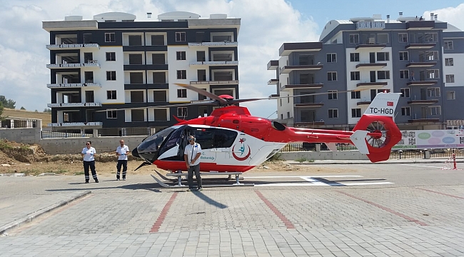 Hastaneye helikopter pisti