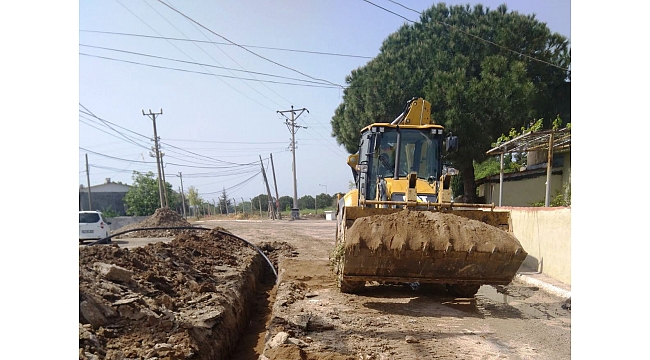 Köylerde altyapı çalışmaları