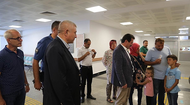 Vali Tavlı’dan bayram ziyaretleri