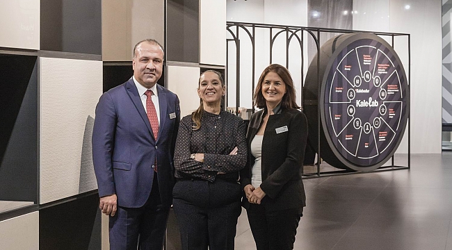 Kale yenilikçi ürünleriyle Cersaie’de fark yarattı