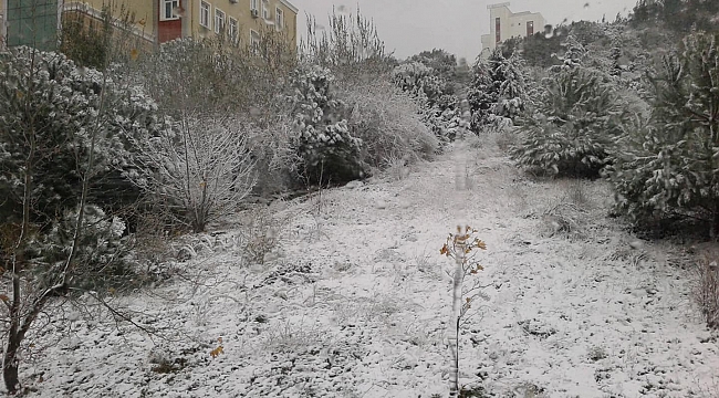 Çanakkale&#039;de kar yağışı