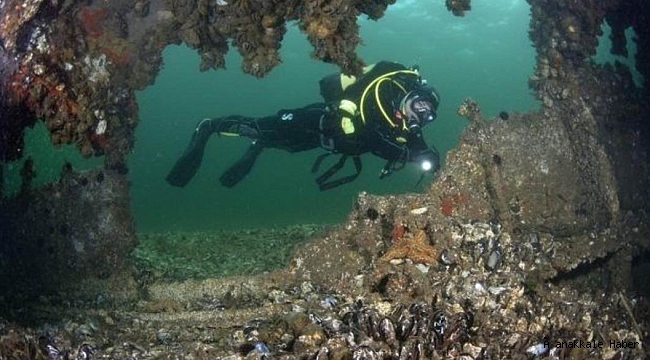 Çanakkale’de 60’dan fazla batık dalış turizmine açıldı