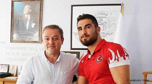 Alp, Avrupa Şampiyonunu ağırladı