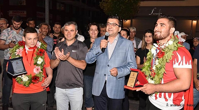 Avrupa Şampiyonuna coşkulu karşılama