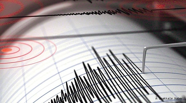 Ayvacık’ta deprem