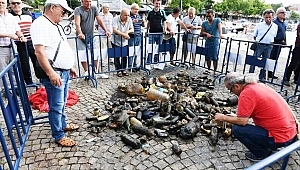 Denizden çıkarılan atıklar şaşırttı