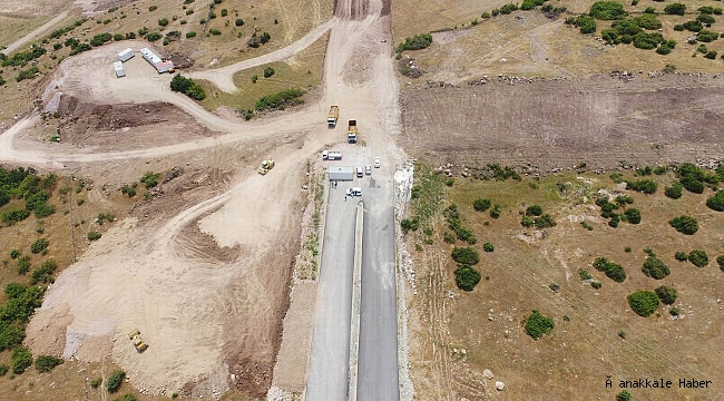 Ezine OSB&#039;de çalışmalar sürüyor