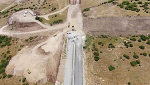 Ezine OSB'de çalışmalar sürüyor