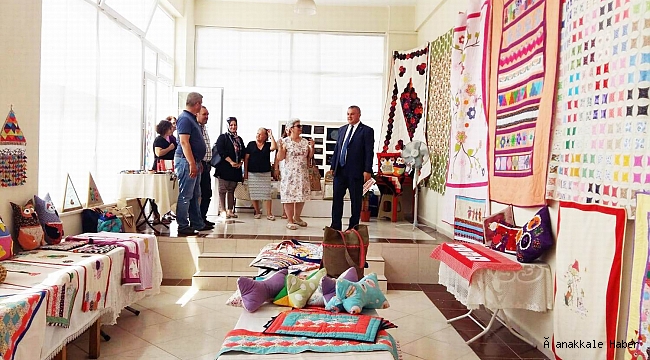 Kadınlardan muhteşem sergi