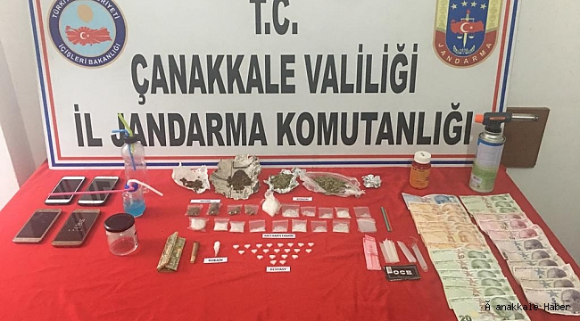 Kamyonetten uyuşturucu çıktı