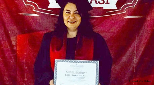 İskenderoğlu mezun oldu