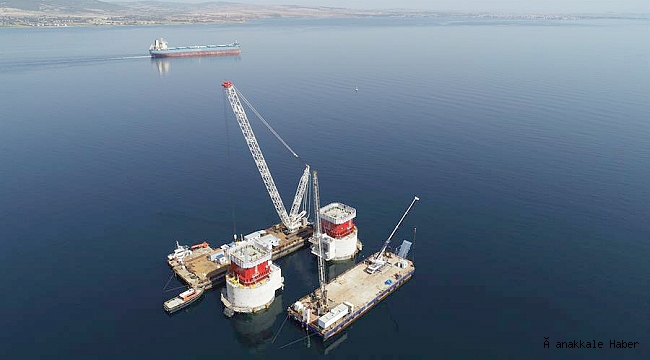 Köprüde çalışmalar tam gaz