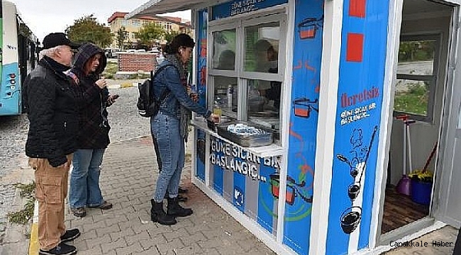 Belediyeden öğrencilere çorba ikramı