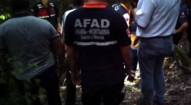 Biga’da kaybolmuştu, ölü olarak bulundu