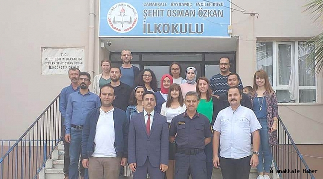Müdür Etik&#039;ten okul ziyareti