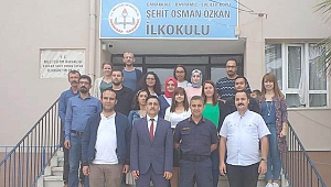 Müdür Etik'ten okul ziyareti