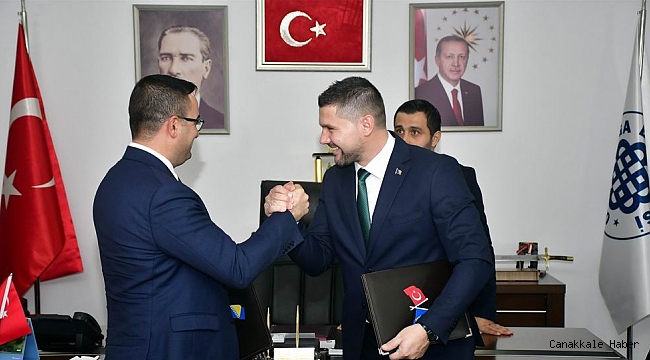 Biga ile Buzim ilçeleri kardeş şehir oluyor